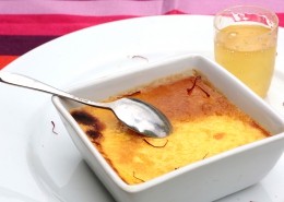 Recette Crèmes brûlées au miel et safran du Gâtinais