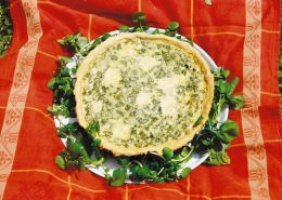 Recette Quiche au cresson